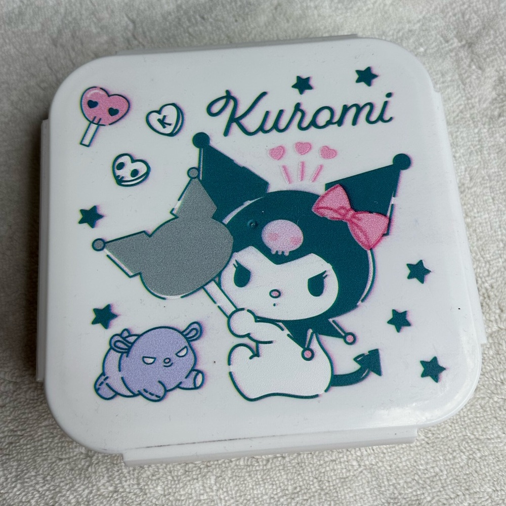 Sanrio KUROMI Lunch Sandwich Fresh Preservation Box - Picture 4 of 4